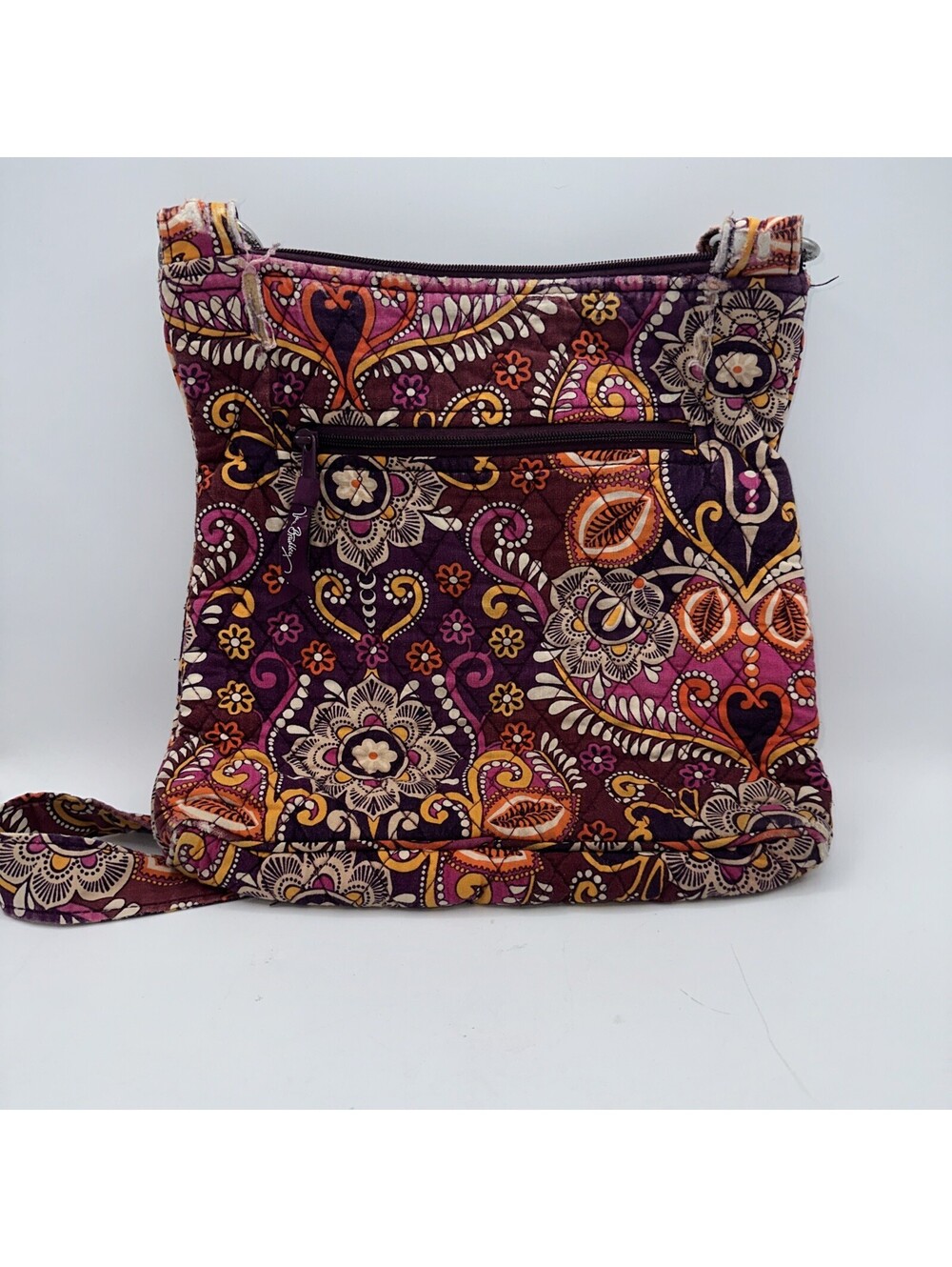 Vera Bradley Safari Sunset Hipster Crossbody Bag Purse - Repurpose